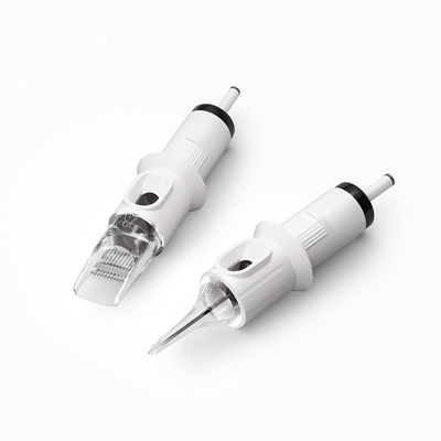 kaufen QUELLE RL Präzise Positionierungssystem Tätowierung Nadeln Membran Haarschlag 50mm Verpackte Modelle RS RM M1 für Permanente Make-up Online-Herstellung