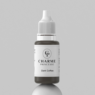 Dunkler Kaffee Augenbrauen Tattoo Pigment 15 ml Permanent Make-up Lippenpigment