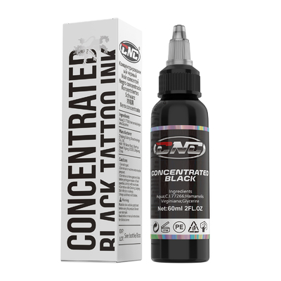 60 ml Tattoo Pigment Konzentrat professionelle schwarze Tattoo-Tinte